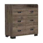 Neptune Dresser, Four Drawers, Four Legs, Superior Top - Image 3