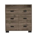 Neptune Dresser, Four Drawers, Four Legs, Superior Top - Image 6