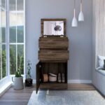 Diamond Dresser, Jewelry Box, Mirror, Single Door Cabinet, Two Drawers - Image 5