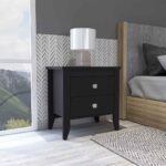 Oasis Nightstand, Two Drawers, Four Legs, Superior Top