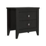 Oasis Nightstand, Two Drawers, Four Legs, Superior Top - Image 4