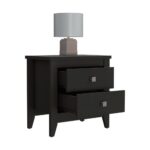 Oasis Nightstand, Two Drawers, Four Legs, Superior Top - Image 5