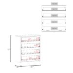 Aralia Drawer Dresser, Four Drawers, Superior Top - Image 12