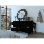 Paris Six Drawer Double Dresser, Four Legs, Superior Top - Image 6