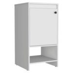 Braavos Bathroom Vanity, Sink, Two Shelves, Single Door Cabinet - Image 3