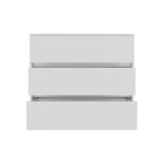 Palmer 3 Drawers Dresser, Chest of Drawers, White - Image 6