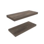 Belville Floating Shelves, 2 Shelves, 1.50" H - Image 15