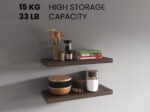 Belville Floating Shelves, 2 Shelves, 1.50" H - Image 18