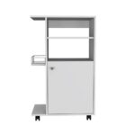 Opal Kitchen Cart, Single Door Cabinet, Four Casters - Image 16