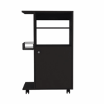Opal Kitchen Cart, Single Door Cabinet, Four Casters - Image 7