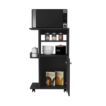 Opal Kitchen Cart, Single Door Cabinet, Four Casters - Image 8