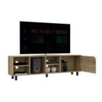 Conquest Tv Stand for TV´s, Four Open Shelves, Five Legs - Image 8