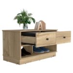 Uranus Storage Bench, Two Drawers, Two Open Shelves - Image 9