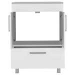 Essential Single Bathroom Vanity, One Draw, Double Door Cabinet - Image 13