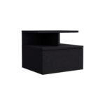 Seward Floating Nightstand, Wall Mounted with Single Drawer and Two-Tier Shelf - Image 19
