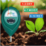 Long probe deep soil moisture meter, water monitoring indicator sensor, hygrometer, suitable for indoor and outdoor large potted plants, flowers, gardening, agriculture - Image 4