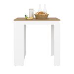 Lacour Kitchen Island, Kitchen Bar Table with Three-Side Shelves - Image 13