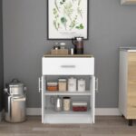 Pantry Organizer Cabinet 33" H, 1 Drawer, 2 Interior Shelves, 2 Doors - Image 11