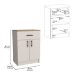 Pantry Organizer Cabinet 33" H, 1 Drawer, 2 Interior Shelves, 2 Doors - Image 20