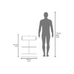 Pantry Organizer Cabinet 33" H, 1 Drawer, 2 Interior Shelves, 2 Doors - Image 5