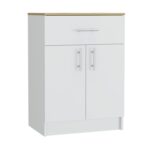 Pantry Organizer Cabinet 33" H, 1 Drawer, 2 Interior Shelves, 2 Doors - Image 10