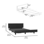 Ethereal Twin Bed Base, Headboard - Image 14
