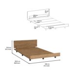 Ethereal Twin Bed Base, Headboard - Image 8