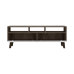 Kobe Tv Stand for TV´s, Three Open Shelves, Two Flexible Drawers - Image 8