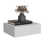 Ivor Floating Nightstand, Modern Wall-Mounted Bedside Shelf with Drawer - Image 12