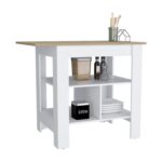 Finley Kitchen Island with Counter Space - Image 2