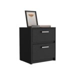 Bethel Two Drawers Nightstand with Handles - Image 10