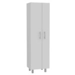 Bacoa Cleaning Cabinet with Five Shelves and Broom Hangers - Image 2