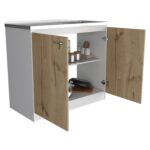 Salento Utility Sink With Cabinet, Double Door Cabinet - Image 16