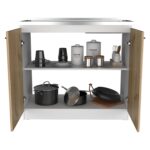 Salento Utility Sink With Cabinet, Double Door Cabinet - Image 17