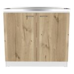 Salento Utility Sink With Cabinet, Double Door Cabinet - Image 18