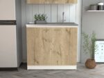 Salento Utility Sink With Cabinet, Double Door Cabinet - Image 11