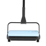 VEVOR Carpet Sweeper Manual, Floor Sweeper with 300 ml Dustbin Capacity Easy to Empty, 6.7 inch Cleaning Width for Home Office Carpets Pet Hair Dust, Blue - Image 11
