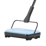 VEVOR Carpet Sweeper Manual, Floor Sweeper with 300 ml Dustbin Capacity Easy to Empty, 6.7 inch Cleaning Width for Home Office Carpets Pet Hair Dust, Blue - Image 10