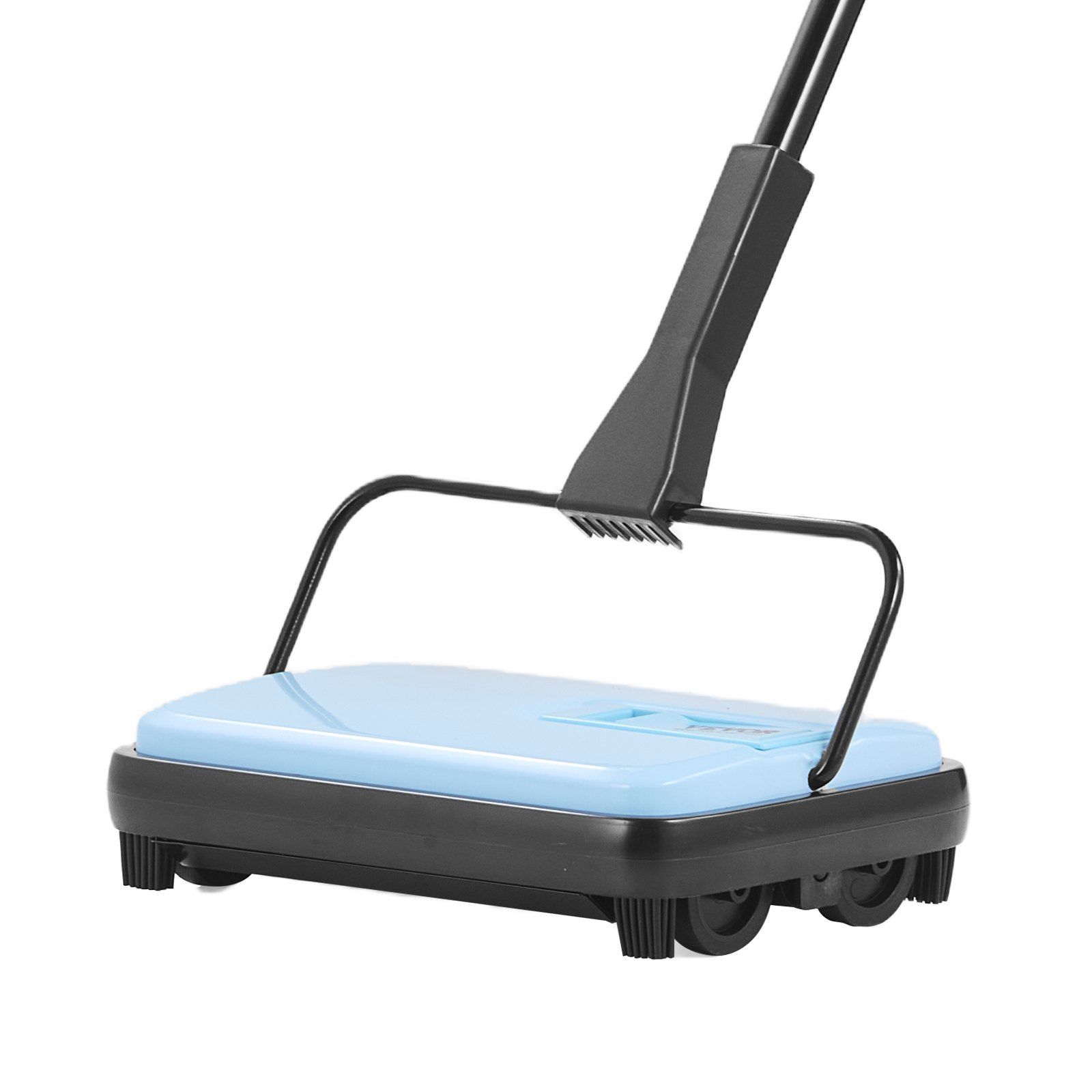 d01027rqu3p.jpg VEVOR Carpet Sweeper Manual, Floor Sweeper with 300 ml Dustbin Capacity Easy to Empty, 6.7 inch Cleaning Width for Home Office Carpets Pet Hair Dust, Blue - Image 1