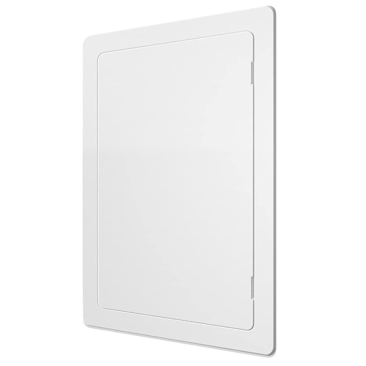 d01027x3k06.jpg Access Panel for Drywall 8x16 inch Wall Hole Cover Access Door Plumbing Access Panel for Drywall Heavy Durable Plastic White - Image 1