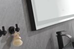 (ONLY FOR PICKUP) 72in. W x 48 in. H Super Bright Led Bathroom Mirror with Lights;  Metal Frame Mirror Wall Mounted Lighted Vanity Mirrors for Wall;  Anti Fog Dimmable Led Mirror for Makeup - Image 14