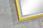 42 in. W x24 in. H Oversized Rectangular Gold Framed LED Mirror Anti-Fog Dimmable Wall Mount Bathroom Vanity Mirror - Image 14