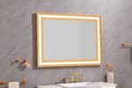 48*36 LED Lighted Bathroom Wall Mounted Mirror with High Lumen+Anti-Fog Separately Control - Image 6
