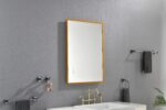 32x 24Inch LED Mirror Bathroom Vanity Mirror with Back Light;  Wall Mount Anti-Fog Memory Large Adjustable Vanity Mirror - Image 13