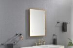 32x 24Inch LED Mirror Bathroom Vanity Mirror with Back Light;  Wall Mount Anti-Fog Memory Large Adjustable Vanity Mirror - Image 14
