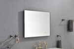 32x 24Inch LED Mirror Bathroom Vanity Mirror with Back Light;  Wall Mount Anti-Fog Memory Large Adjustable Vanity Mirror - Image 10