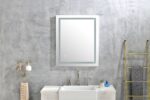36*28 LED Mirror for Bathroom with Lights; Dimmable; Anti-Fog; Lighted Bathroom Mirror with Smart Touch Button; Memory Function - Image 2