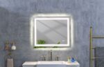 36*28 LED Mirror for Bathroom with Lights; Dimmable; Anti-Fog; Lighted Bathroom Mirror with Smart Touch Button; Memory Function - Image 11