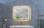 36*28 LED Mirror for Bathroom with Lights; Dimmable; Anti-Fog; Lighted Bathroom Mirror with Smart Touch Button; Memory Function - Image 12