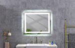 36*28 LED Mirror for Bathroom with Lights; Dimmable; Anti-Fog; Lighted Bathroom Mirror with Smart Touch Button; Memory Function - Image 13